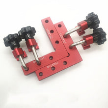 Load image into Gallery viewer, 2 pc 90 Degrees L-Shaped Auxiliary Fixture Splicing board Positioning Panel Fixed clip Carpenter's Square Ruler Woodworking tool

