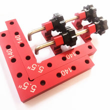 Load image into Gallery viewer, 2 pc 90 Degrees L-Shaped Auxiliary Fixture Splicing board Positioning Panel Fixed clip Carpenter's Square Ruler Woodworking tool
