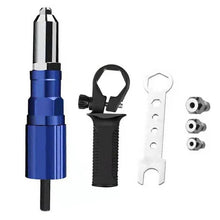 Load image into Gallery viewer, Electric Rivet Gun 2.4mm-4.8mm rivet nut gun drill adapter Cordless riveting tool Insert Nut Pull Rivet Tool
