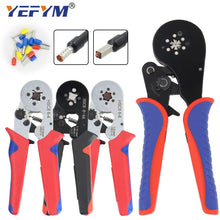 Load image into Gallery viewer, Ferrule Crimping Tool Kit - Sopoby Ferrule Crimper Plier 0.08-16mm2 /1200pcs Wire Ferrules Crimp Wire Ends Terminal
