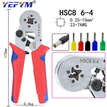 Load image into Gallery viewer, Ferrule Crimping Tool Kit - Sopoby Ferrule Crimper Plier 0.08-16mm2 /1200pcs Wire Ferrules Crimp Wire Ends Terminal
