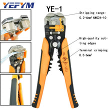 Load image into Gallery viewer, YE 16-6 0.08-16mm2 Crimping Tools Pliers Electrical Tubular Terminals Box Mini Clamp HSC8 10S/6-6/16-4 Self-Adjusting  Set
